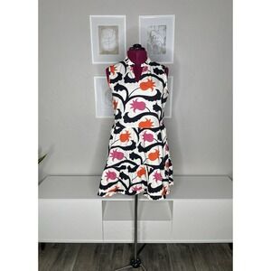 Maude Vivante Kira‎ Dress Women's Large Kazakh Tulips
